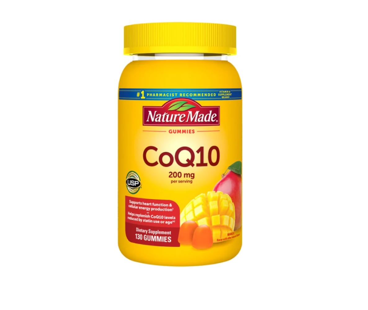 Nature Made CoQ10 100 mg Gummies 60 Count