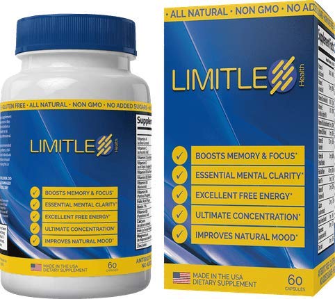 Limitless Fitness Limitless Health Brain Function Capsules 60