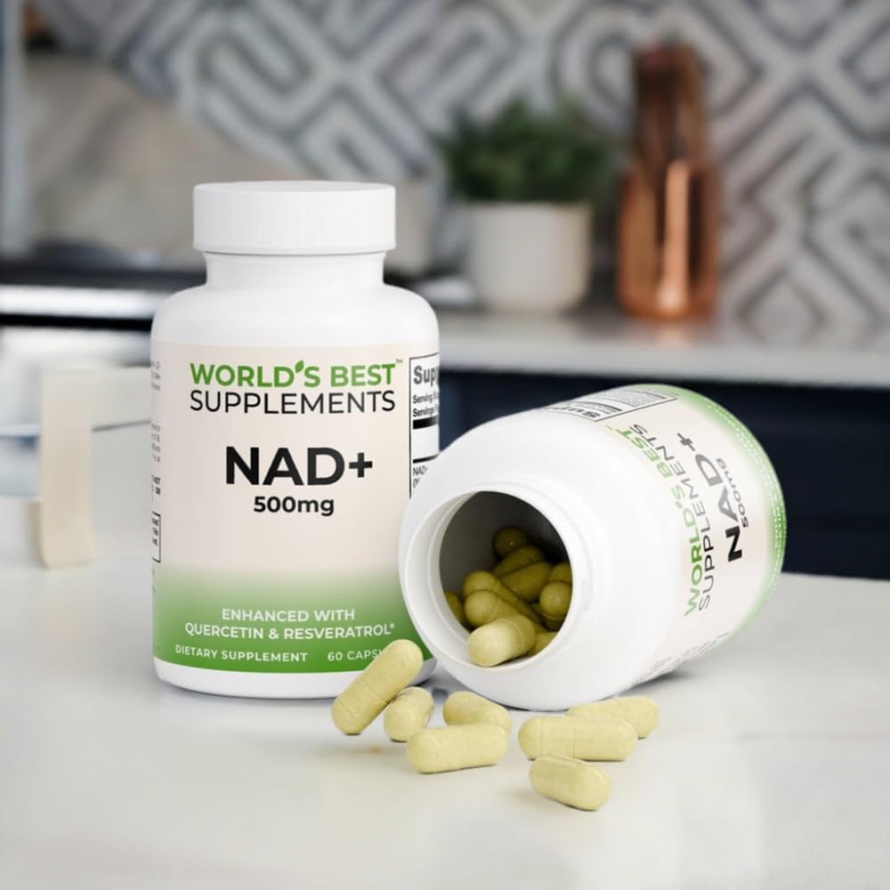 World's Best Supplements NAD+ Capsules 90 Count