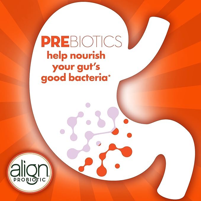 Align DualBiotic Prebiotic + Probiotic for Women and Men Gummies, 120 Count