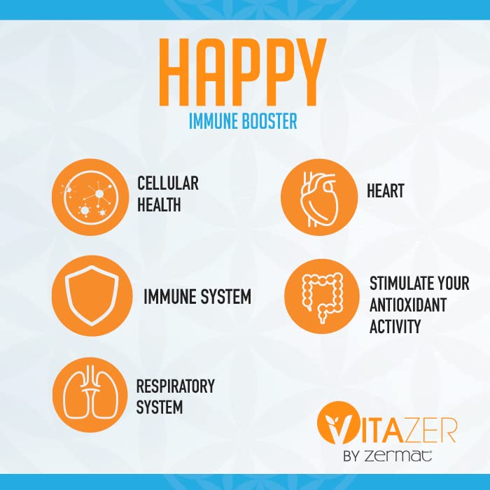 Zermat Happy Booster Immune Vitazer, 60 Capsules