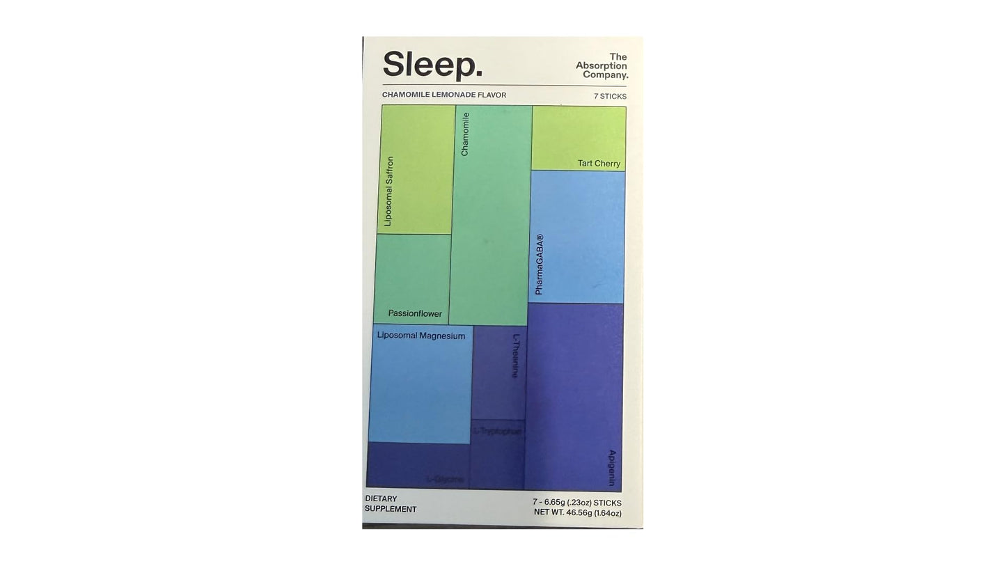The Absorption Company Sleep Aid Powder 2.63 oz