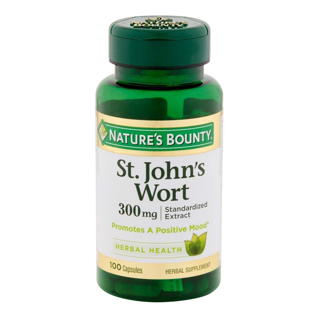 Nature's Bounty St. John's Wort 300 mg Capsules 700