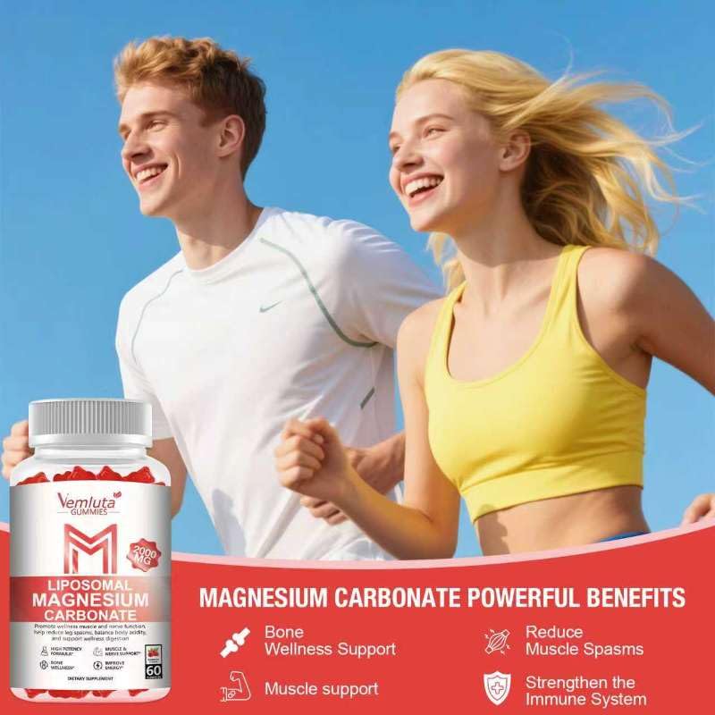 Vemluta Liposomal Magnesium Carbonate Gummies 120 Gummies