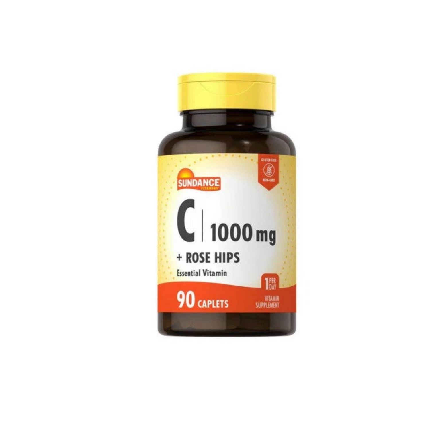 Sundance Vitamin C 1000 mg Coated Caplets, 180 Count