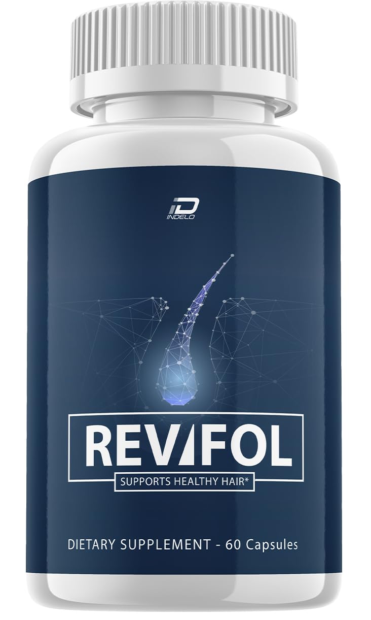 Indelo Revifol Hair Growth Support Supplement Capsules 60 Count