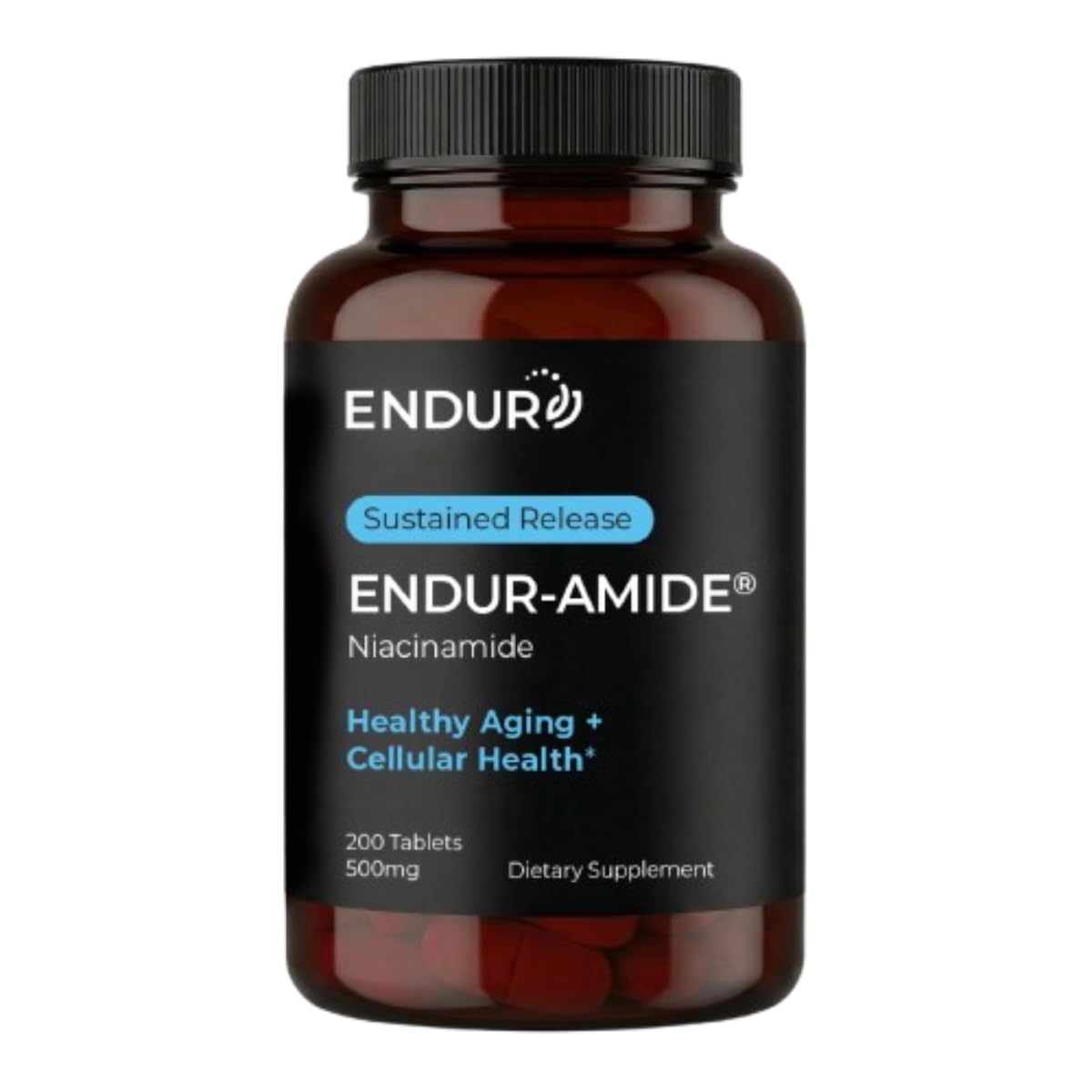 Endurance Products ENDUR-Amide Niacinamide SR 500 mg 200 Tablets
