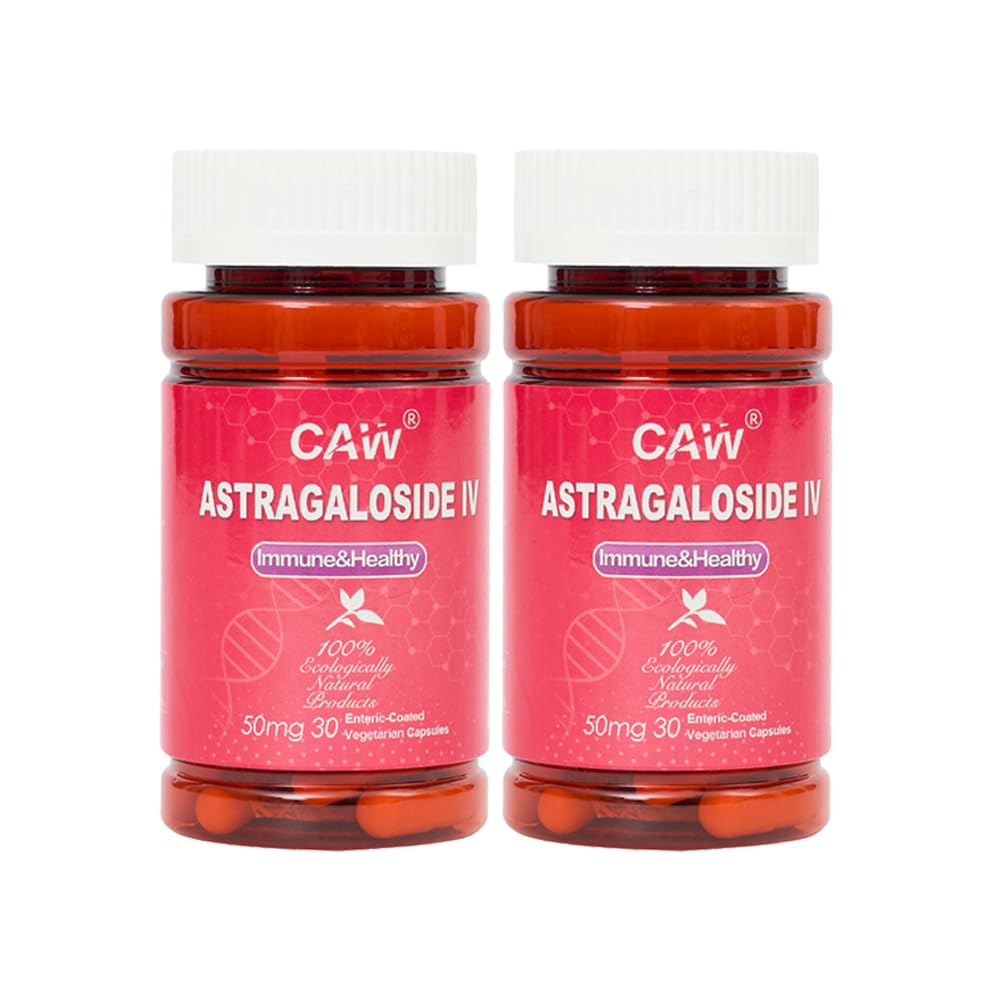 CAW Max Absorption Astragaloside IV 98% 50mg 60 Capsules