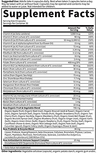 Garden of Life Vitamin Code 50 Wiser Womens Multi Capsule, 120 Count