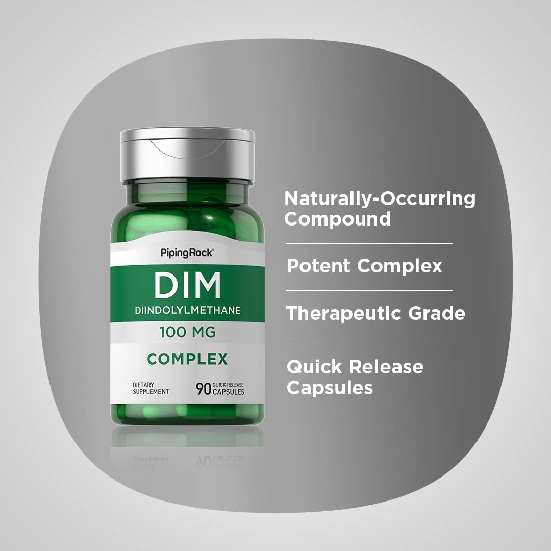 Piping Rock DIM Supplement Capsule 90 Capsules