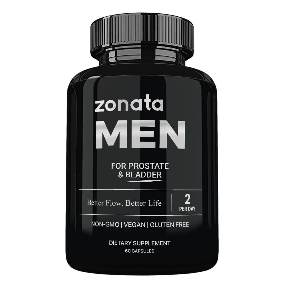 Zonata Men Prostate Health Support Supplement 60 Capsules