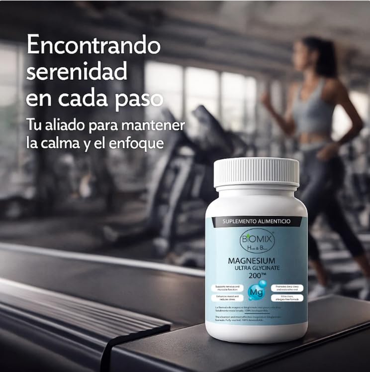 BIOMIX HEALTH & BEAUTY Magnesium Ultra Glycinate 200mg Fully Reacted Bisglycinate DRcaps Delayed Release, Capsules 71