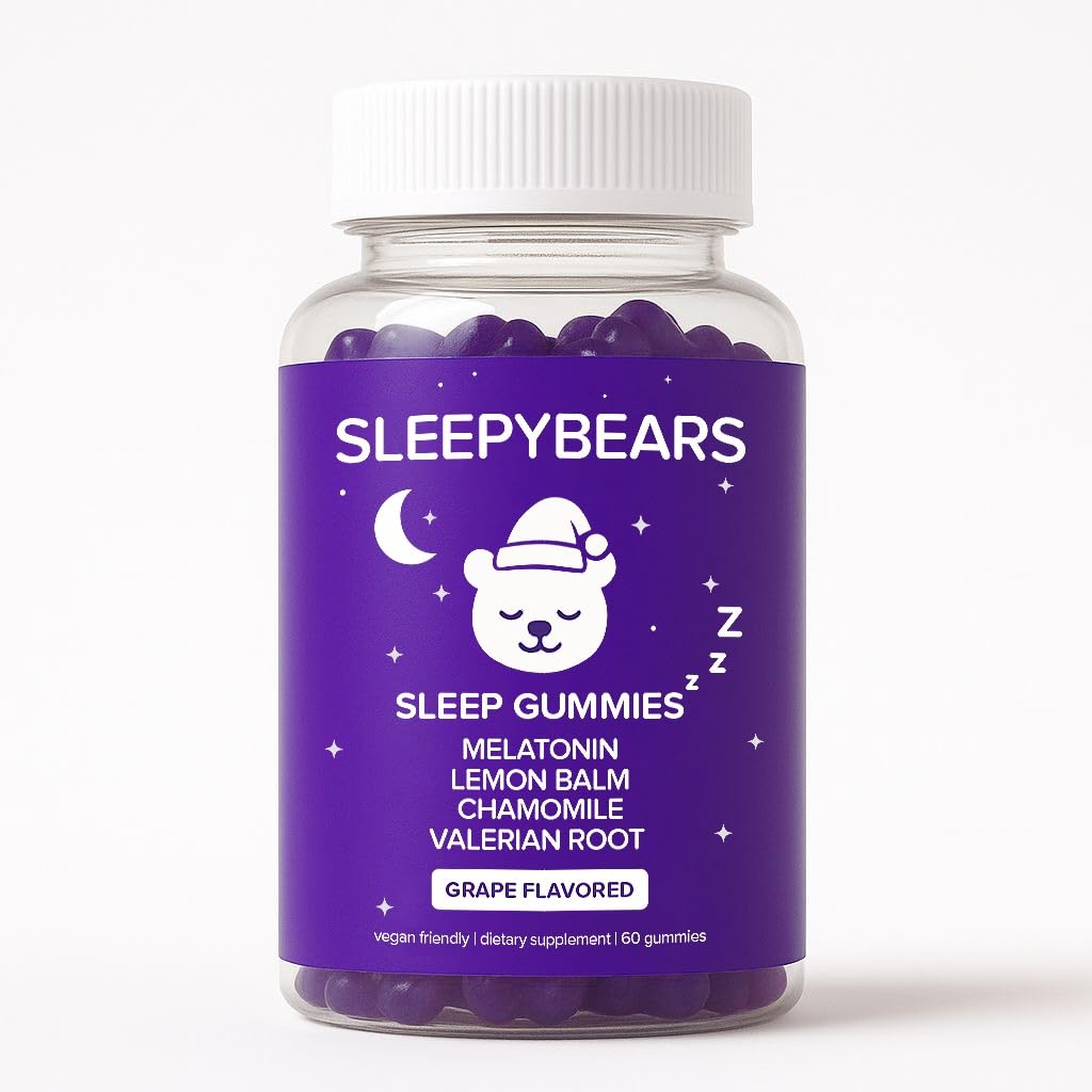 Curvy Body Bears SleepyBears Sleep Gummies, 60 Gummies