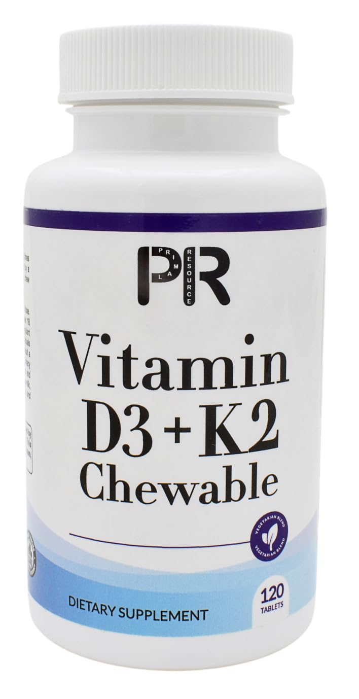 PRIMAL RESOURCE Vitamin D3 + K2 Tablet 120