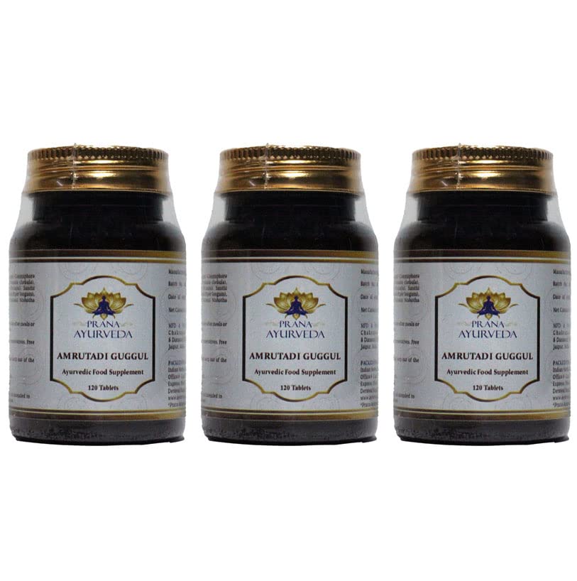 Prana Ayurveda Amrutadi Guggulu Tablets, 360 Tablets
