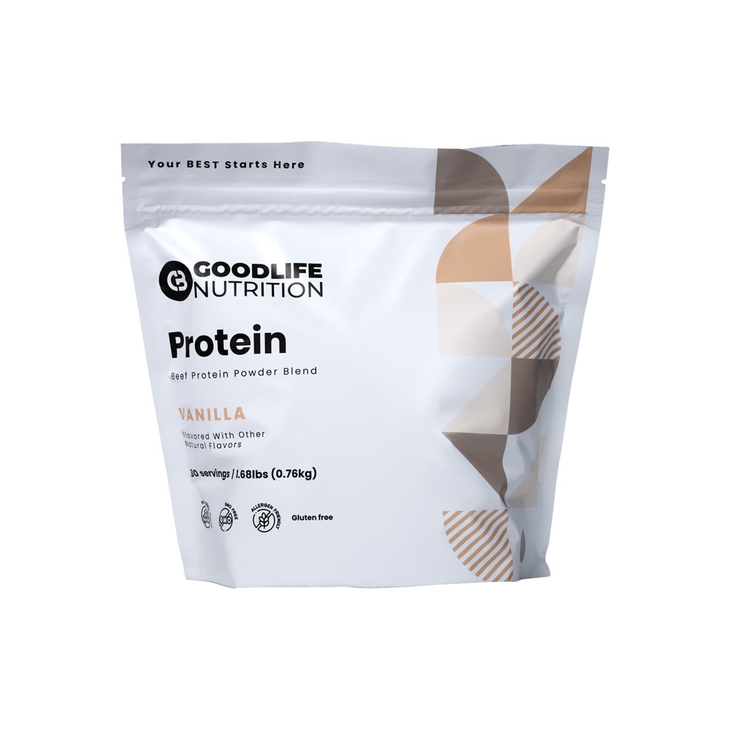 GOODLIFE Nutrition Beef Protein Powder 38.09 oz