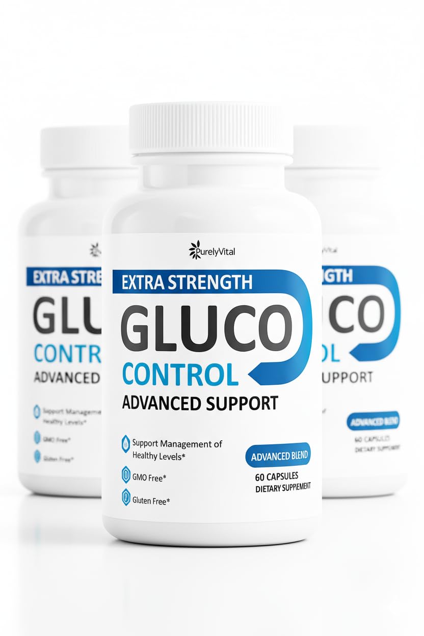 Purely Vital Gluco Control GlucoControl Capsules 180 Capsules