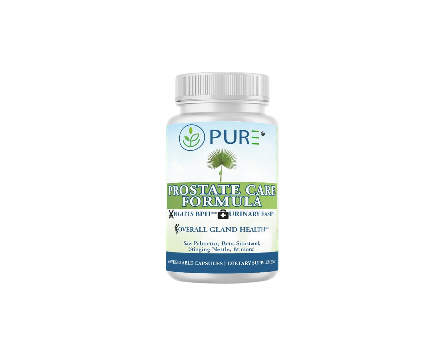 PURE Prostate Care Formula Capsules, 60 Count