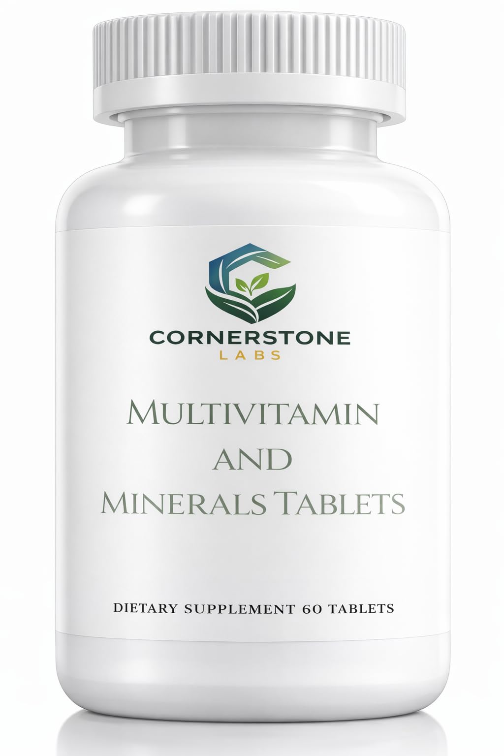 Cornerstone Labs Multivitamin with Minerals Daily Essential for Men and Women 60 Tablets