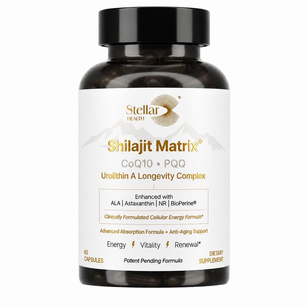 Stellar Health Shilajit Matrix+ Capsule, 60 Count