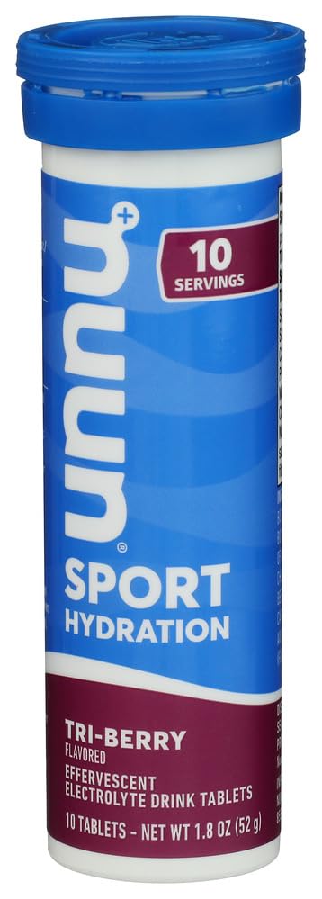 Nuun Sport Hydration Tri-berry Tablets, 10 Count