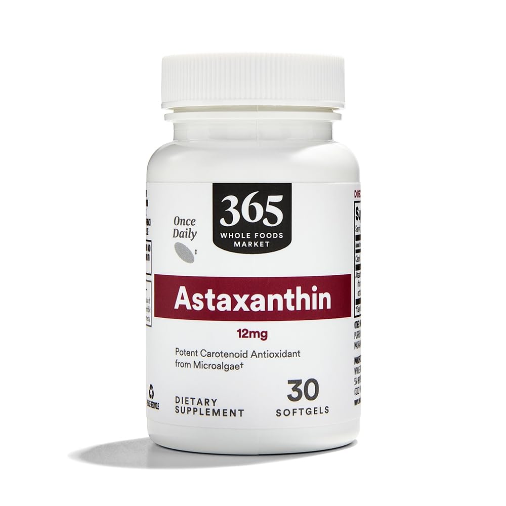 Whole Foods Market Astaxanthin 12mg, 30 Softgels