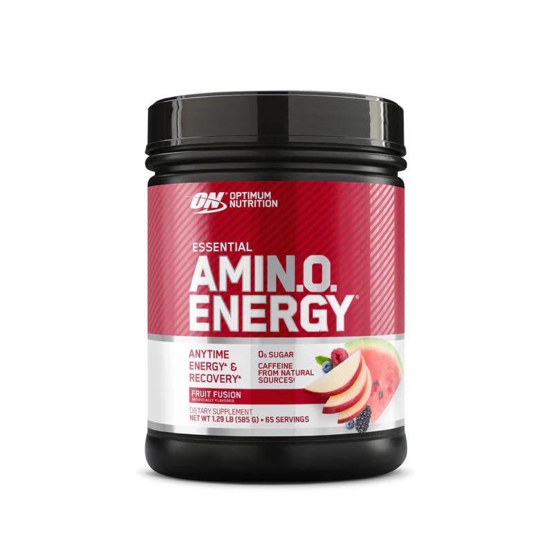 Optimum Nutrition Essential Amino Energy with Green Tea and Green Coffee Extract Powder, 1.29 lb