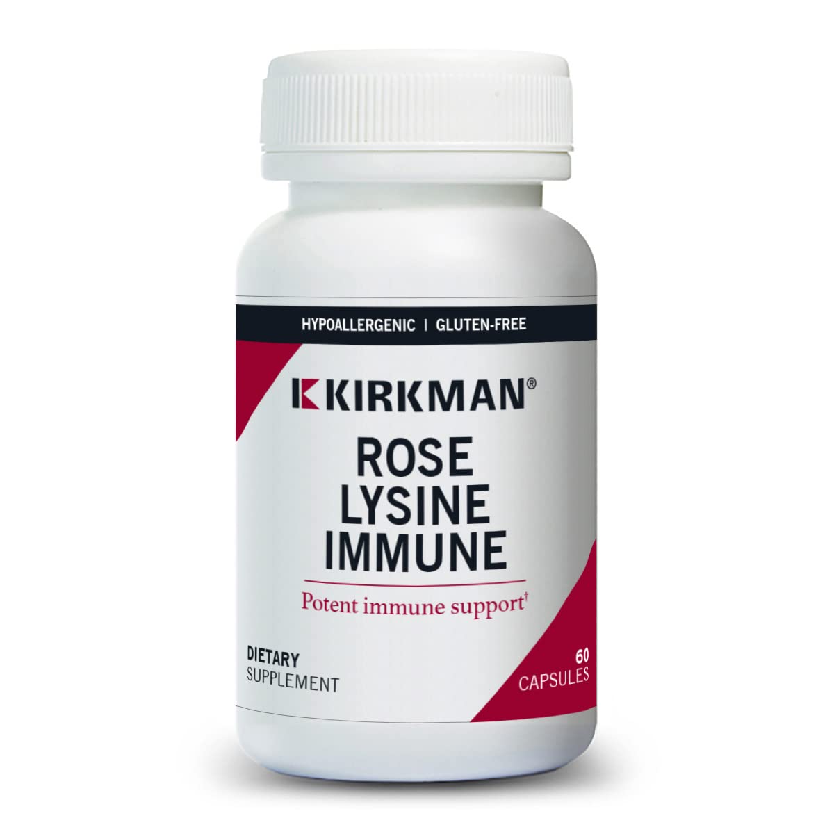 Kirkman Rose Lysine Immune Capsules, 60 Count