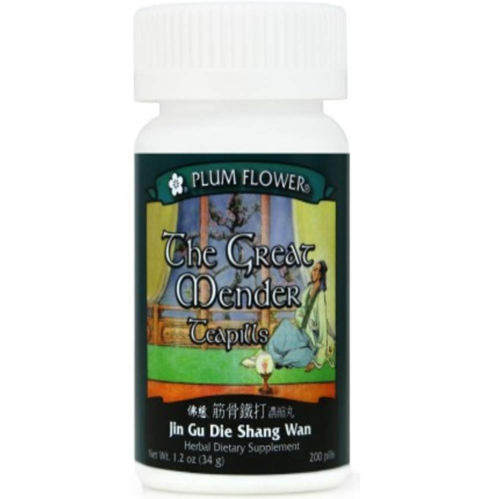Plum Flower The Great Mender Teapills (Jin Gu Die Shang Wan) Tablets 200