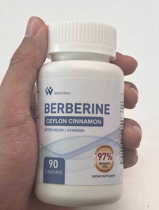 WACHRAY Berberine Supplement Capsules 450