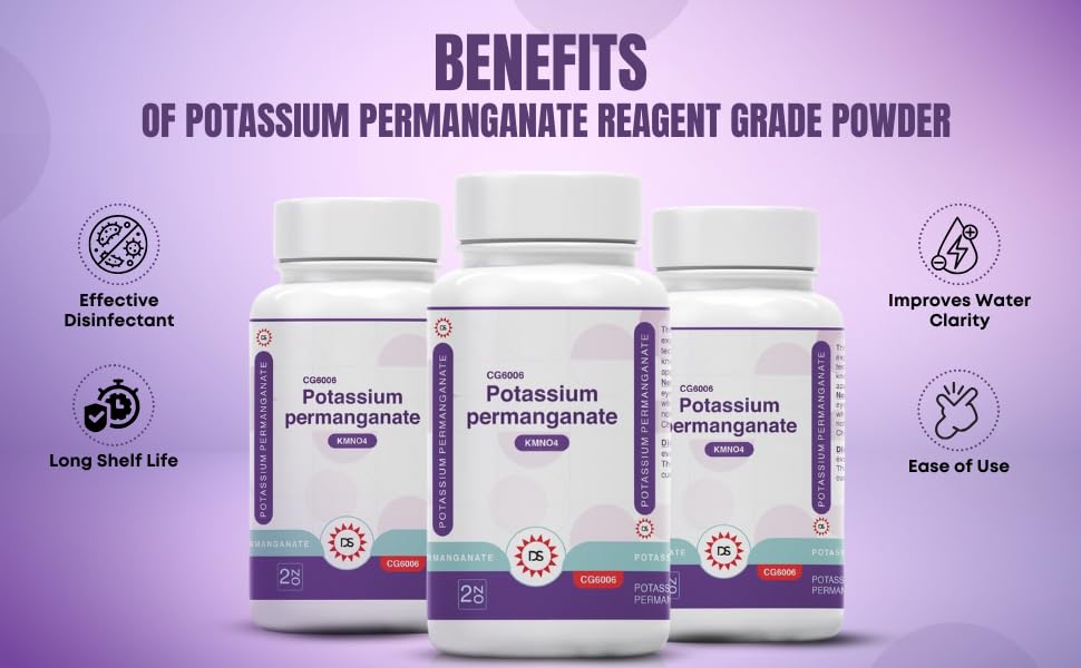 Dawn Scientific Inc. Potassium Permanganet Regent Grade Powder 2 oz