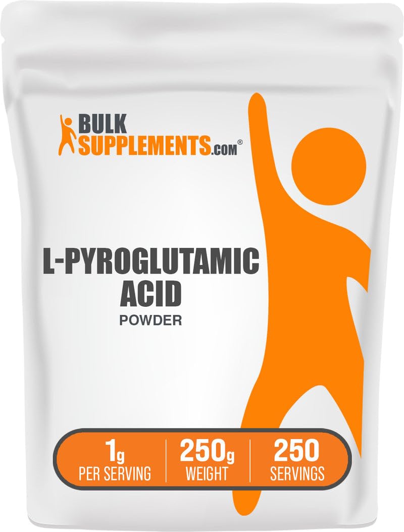 BulkSupplements L-Pyroglutamic Acid Powder 8.82 oz