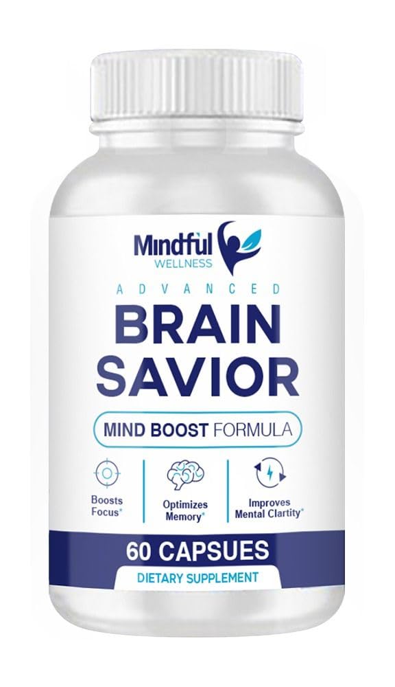 nutradash Brain Savior Capsules 60 Count
