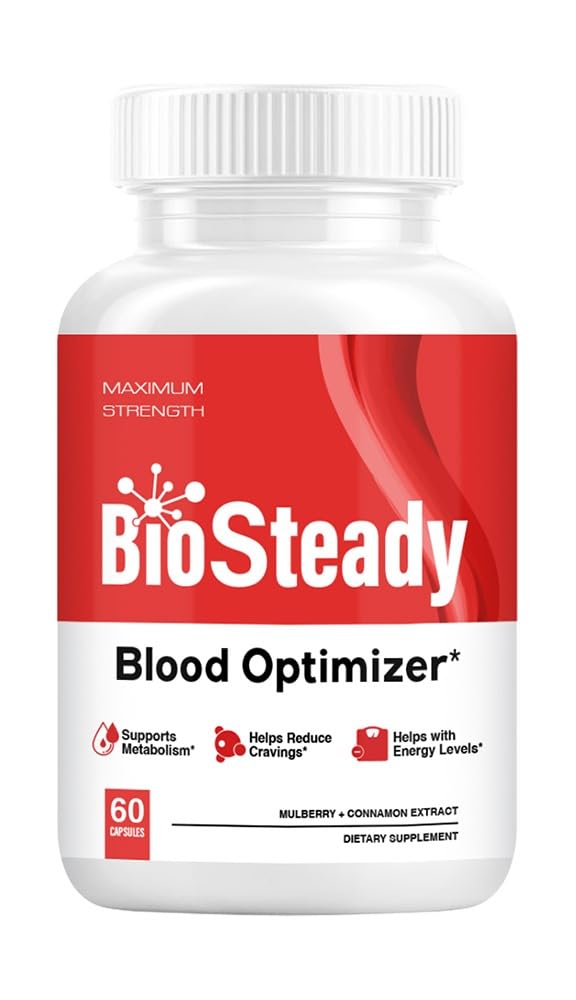 NutraDash Biosteady Blood Optimizer Capsule, 60 Count