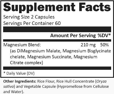R-Garden Magnesium Complex 120 Capsules