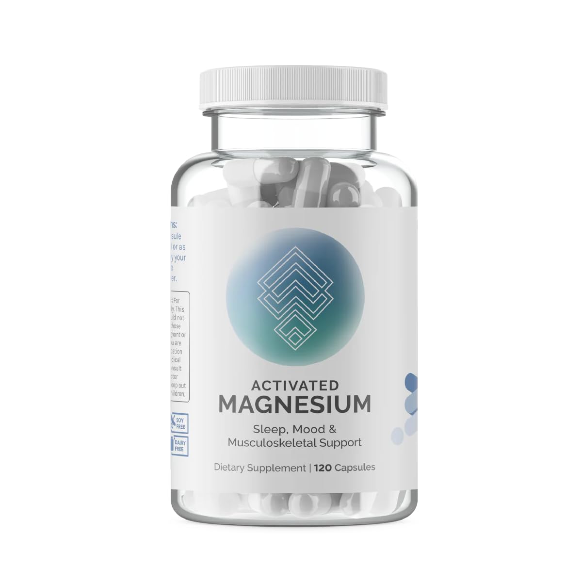 InfiniWell Activated Magnesium Supplement Capsules 120 Count