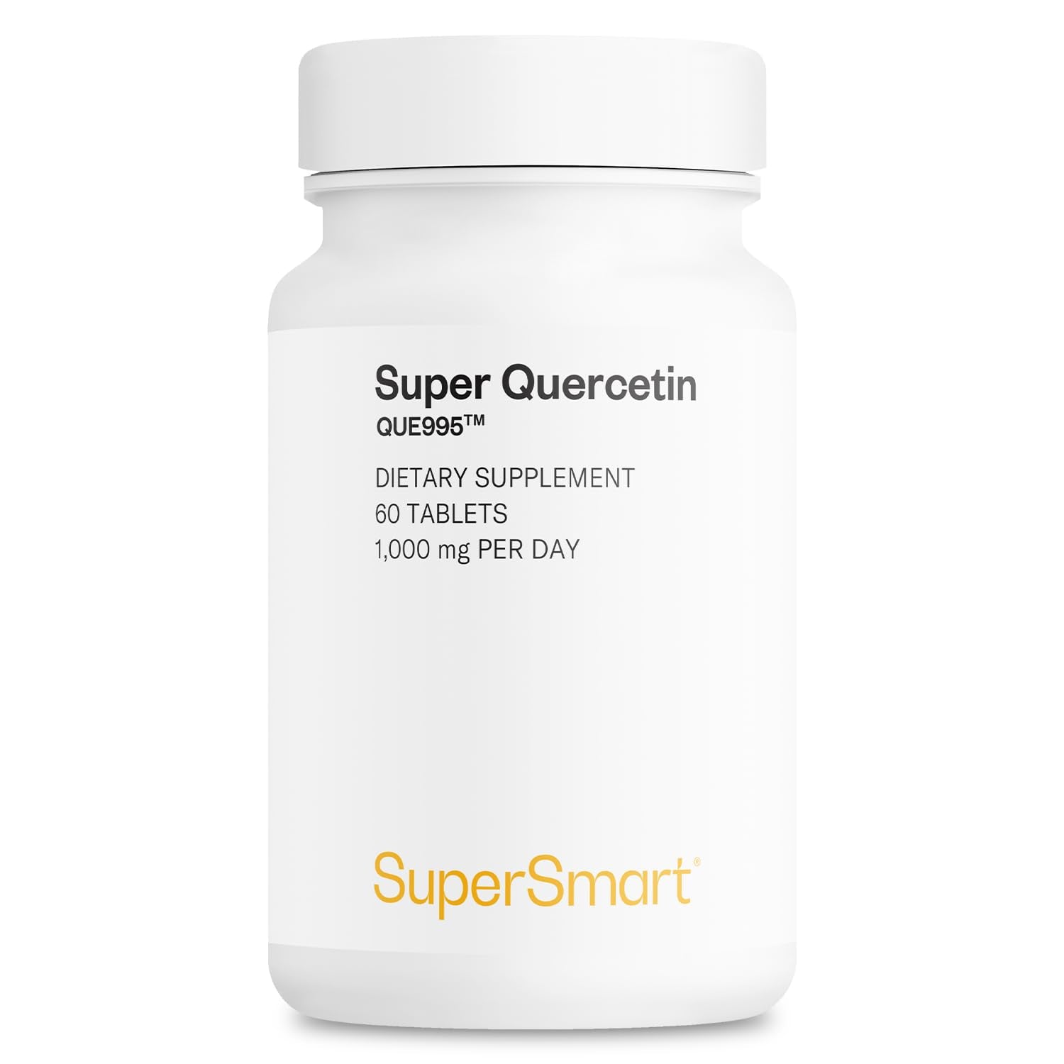 Supersmart Super Quercetin 1000mg per Day Tablet, 60 Count