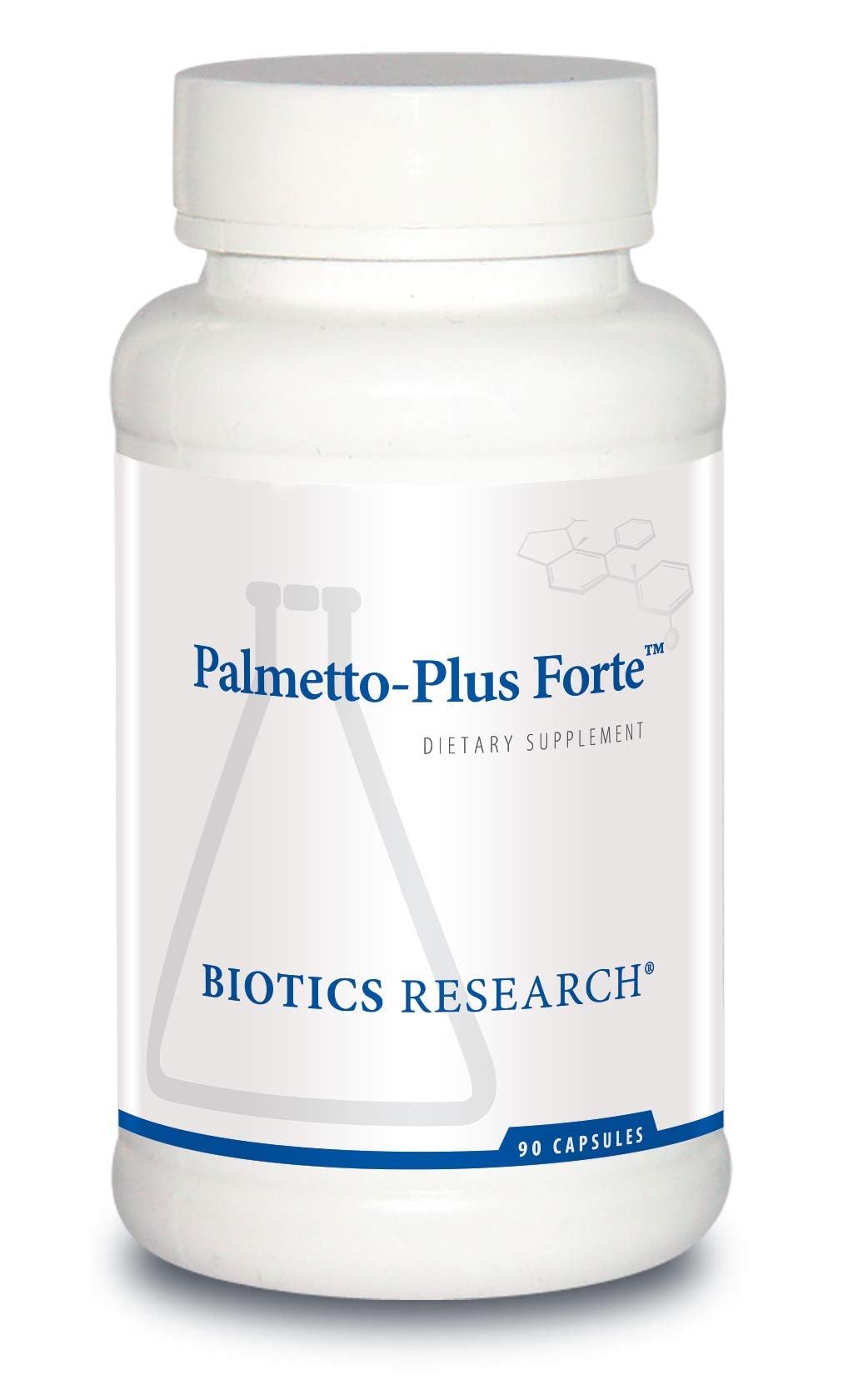 BIOTICS RESEARCH Palmetto Plus Forte Saw Palmetto Formula 500 mg, Berry 4:1 Extract and Lycopene 15 mg, Men's Health Complex, Healthy Urination & Flow Formula, 90 Capsules