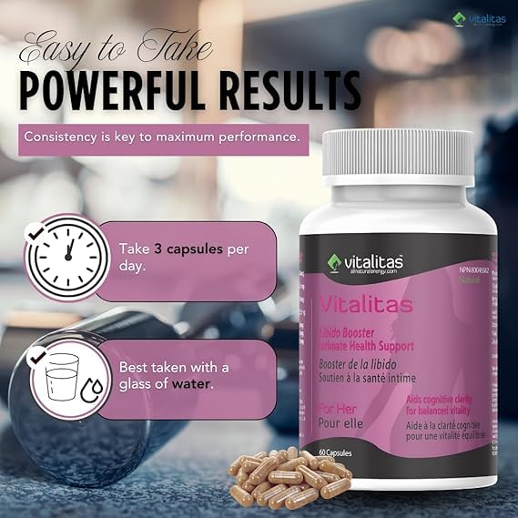 Vitalitas Libido Booster for Women Capsule, 1 Capsule