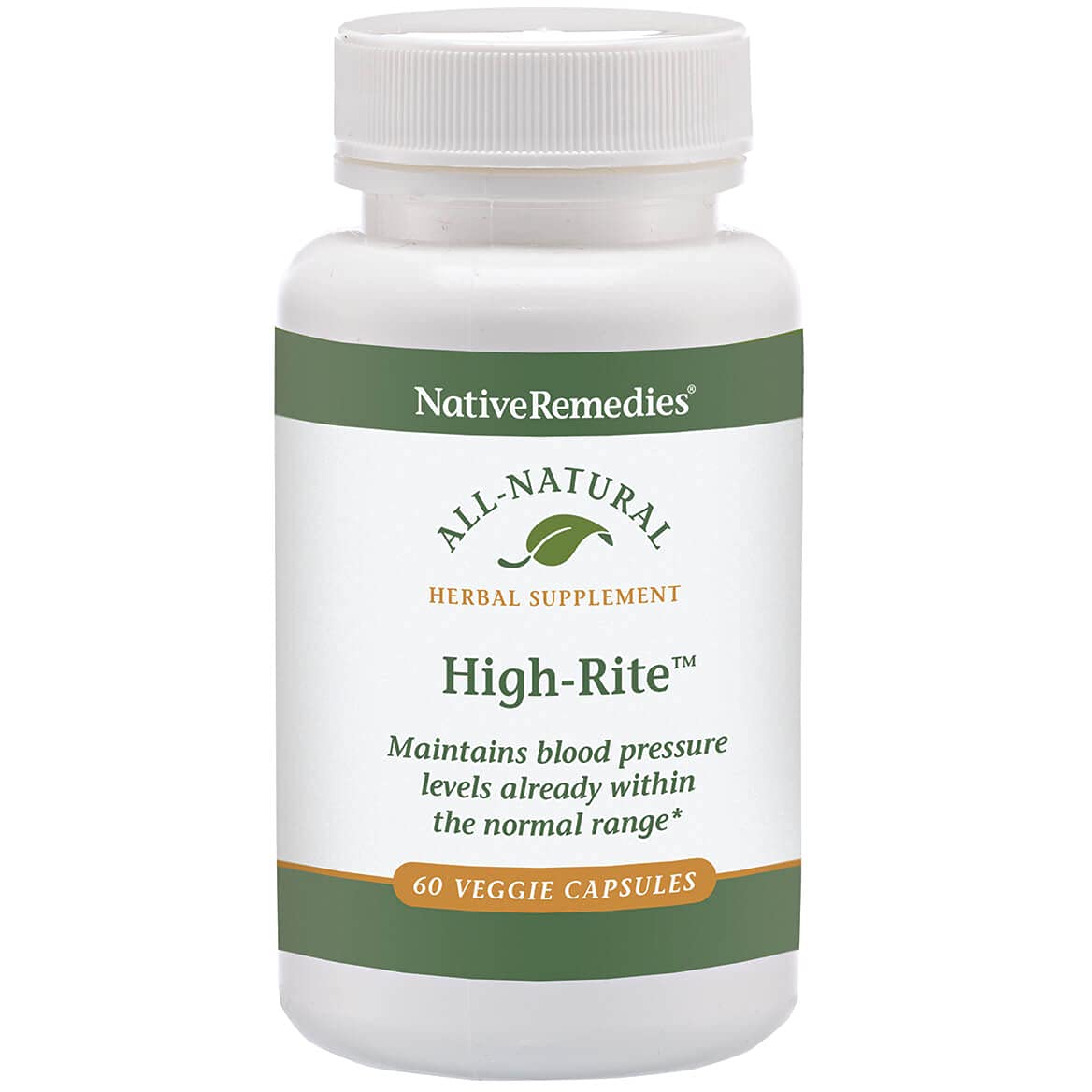 Native Remedies High-Rite Veggie Cap Capsule 1 Count