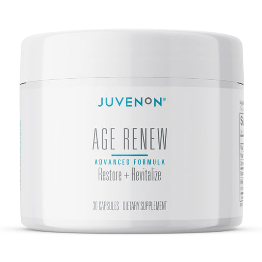 Juvenon AgeRenew Beta Glucan Anti Aging Immunity Support Supplement Capsule, 1 Count