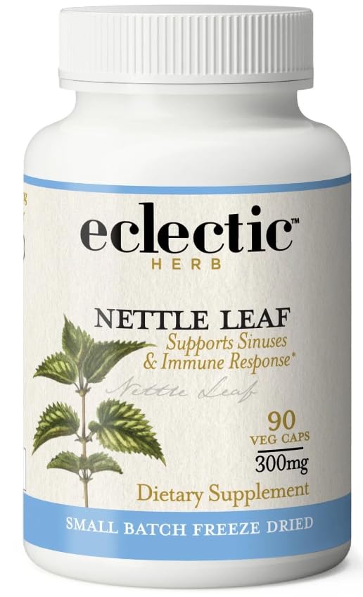 Eclectic Institute Nettle Leaf Capsules (Urtica Dioica) 90 Count