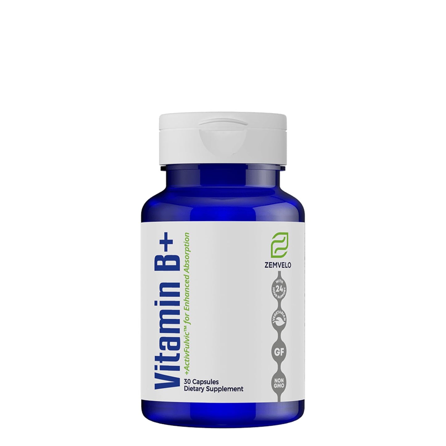 Zemvelo Vitamin B+ Capsule 30 Count