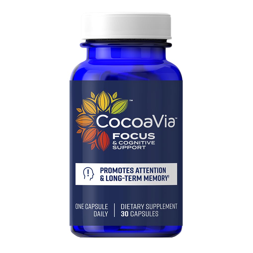 CocoaVia Memory & Focus Brain Supplement Capsule, 1 Count