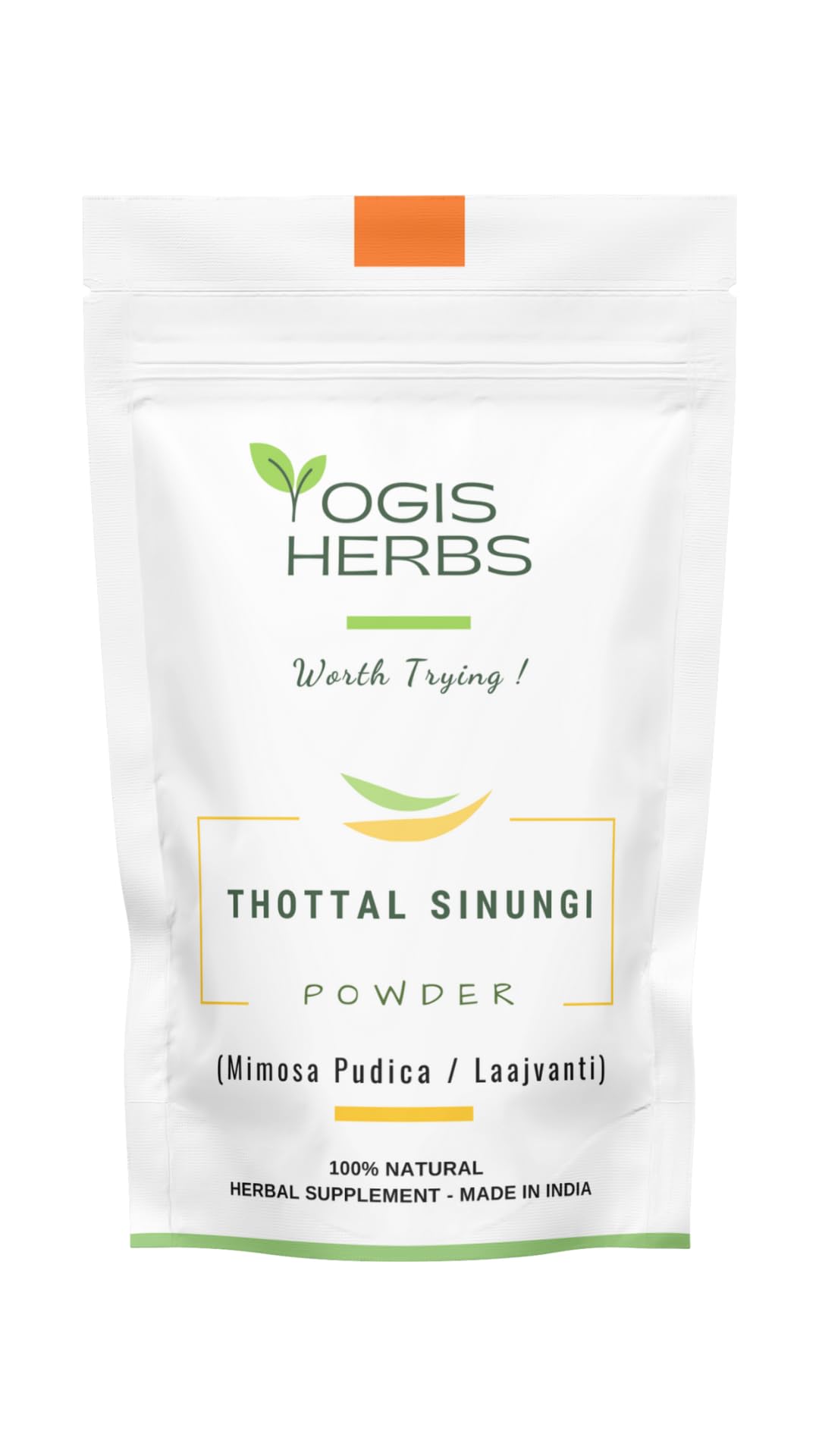 YOGIS HERBS Thottal Sinungi Powder 3.5 oz