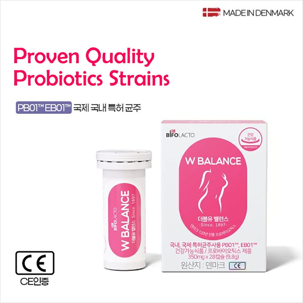 Bifolacto Women’s Balance Probiotics Capsules, 28 Count