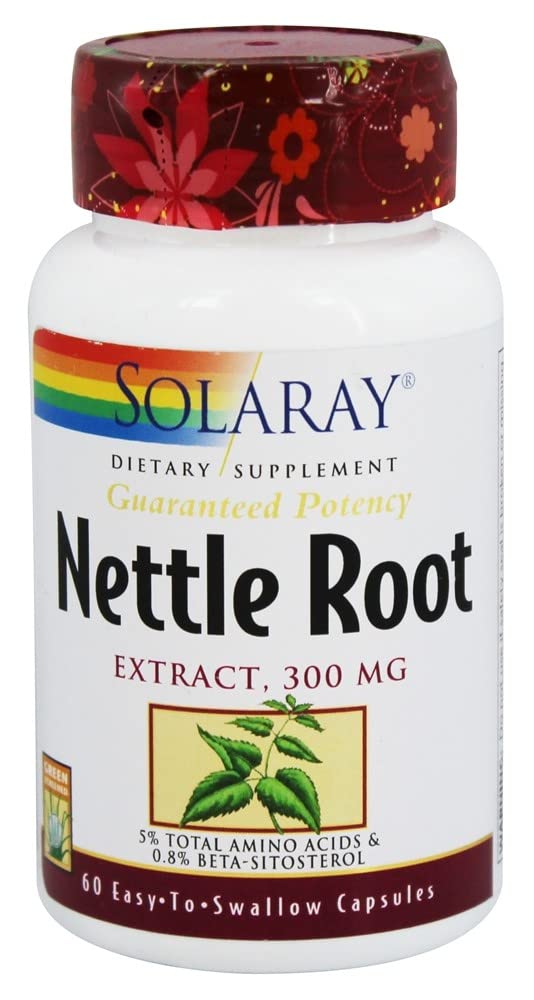 SOLARAY Nettle Root Extract Capsule 60 Count