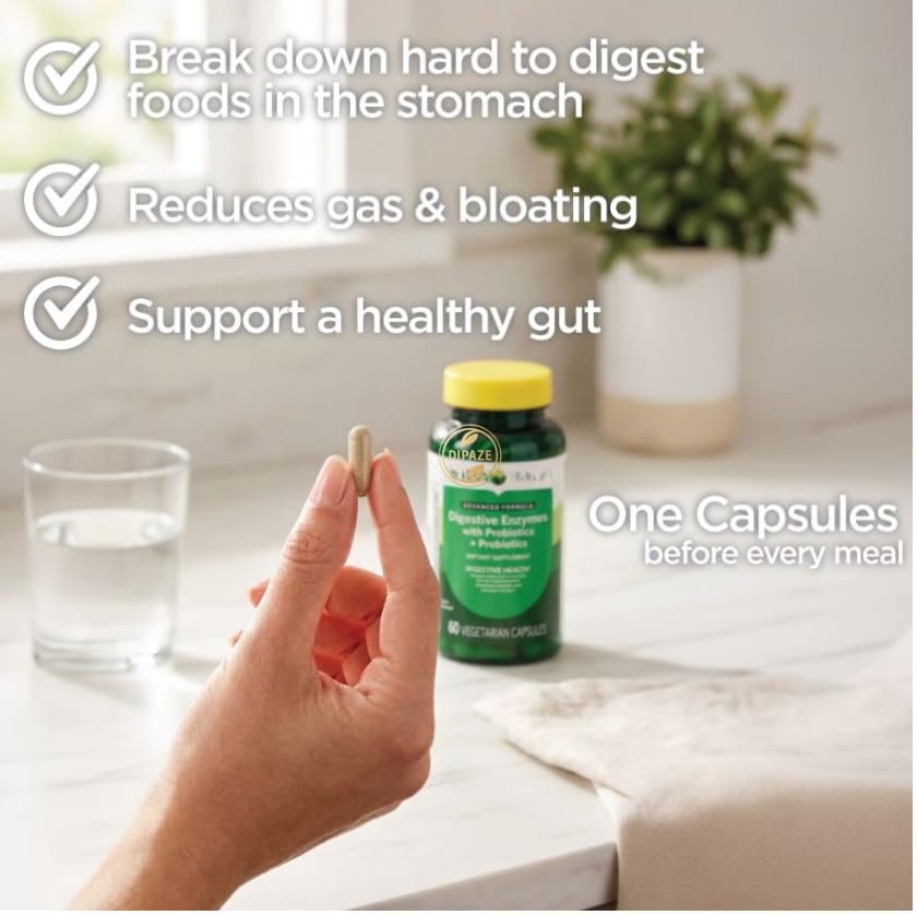 Generic Advanced Papaya, Ginger Root, Turmeric, Fennel Seed, Peppermint Leaf, Apple Pectin Powder 60 Capsules