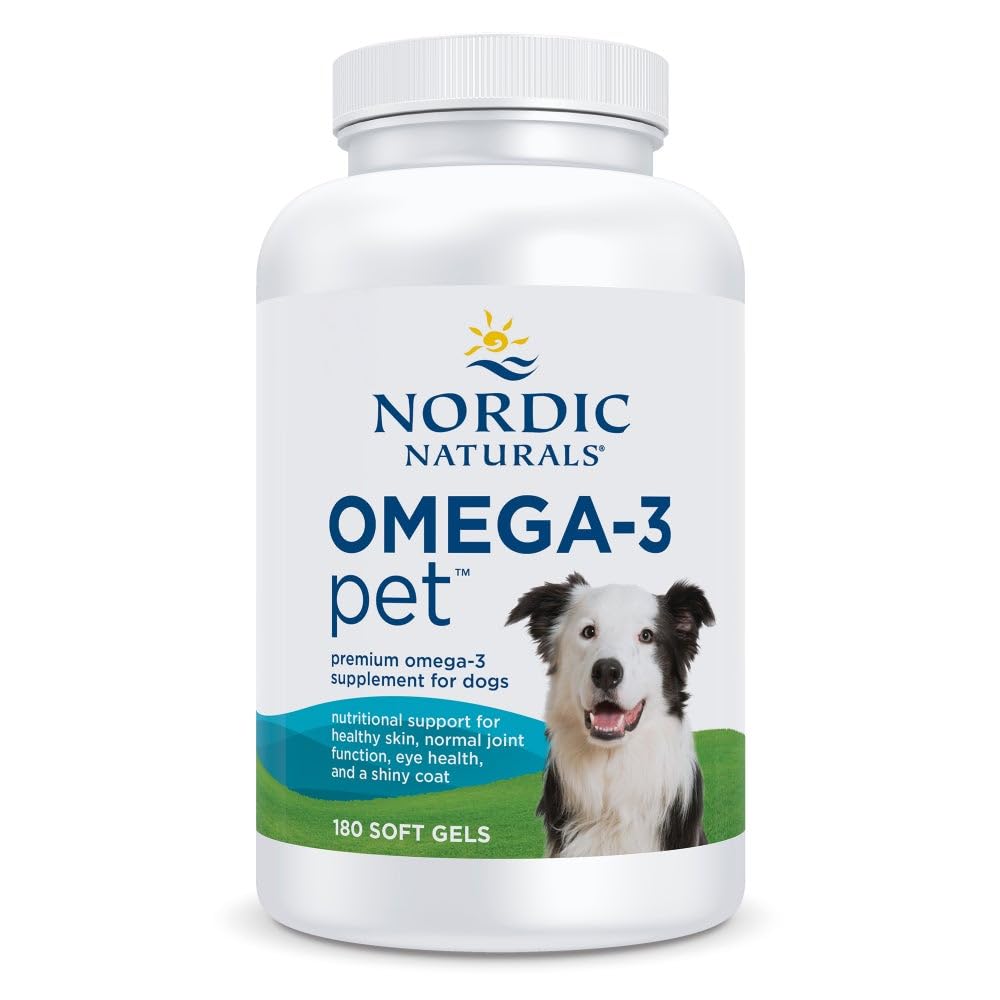 Nordic Naturals Omega-3 Pet Soft Gels 180 Count