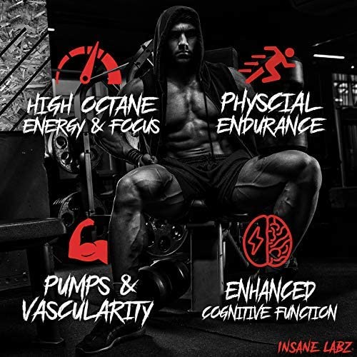 Insane Labz Insane Veinz Non Stimulant NO Enhancing Powder, 35 Servings